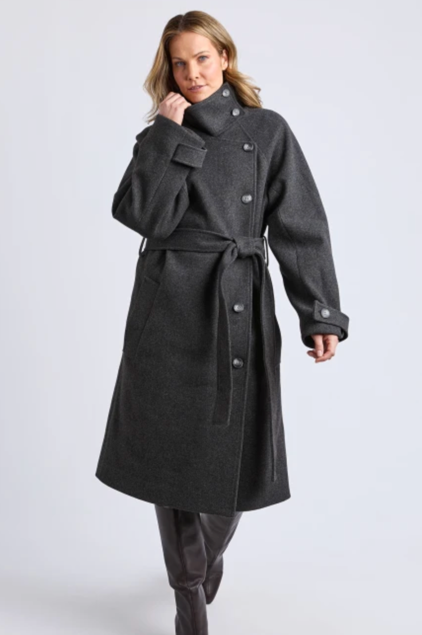 Elm Caroline Coat - Grey