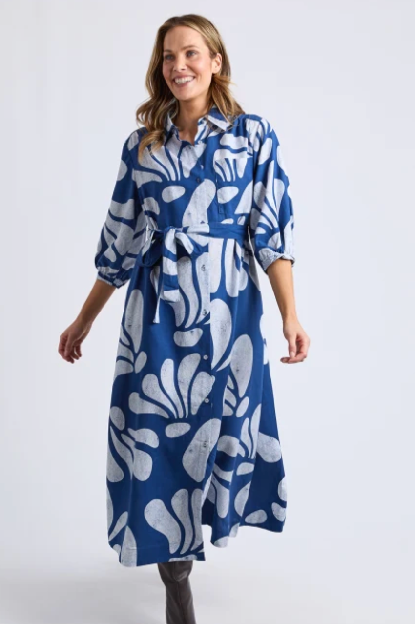 Elm Celeste Dress - Navy