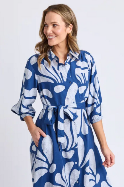 Elm Celeste Dress - Navy
