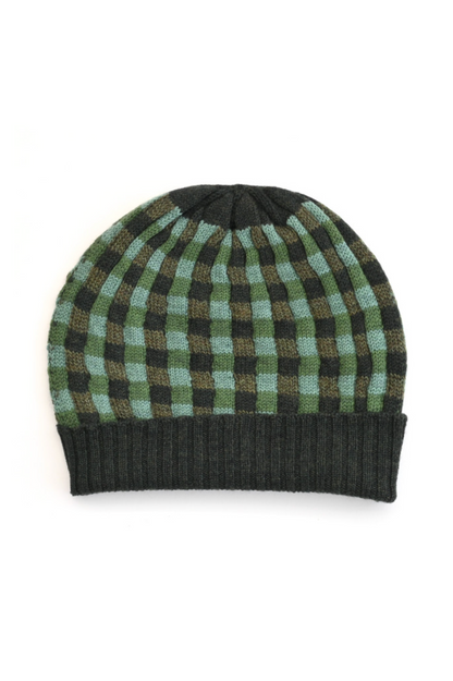 Picnic Check Wool Beanie