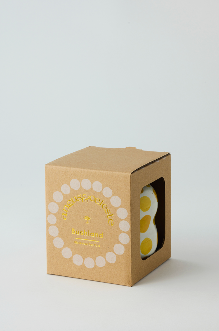 Bushland Spot Bud Vase - Yellow