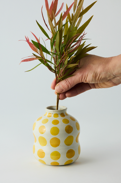 Bushland Spot Bud Vase - Yellow