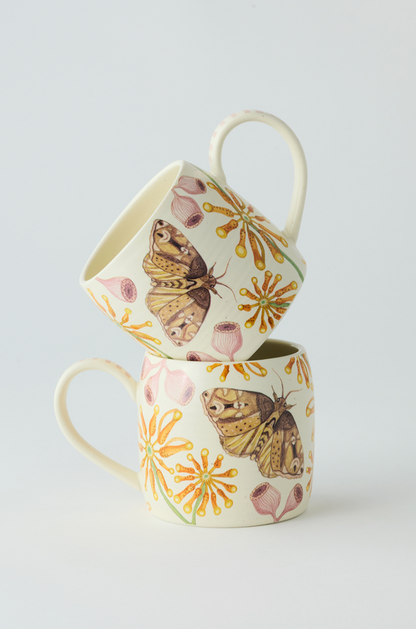 Buttermilk Mugs - Firewheel Tree