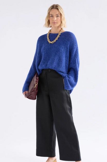 Elk Agna Sweater - Deep Cobalt
