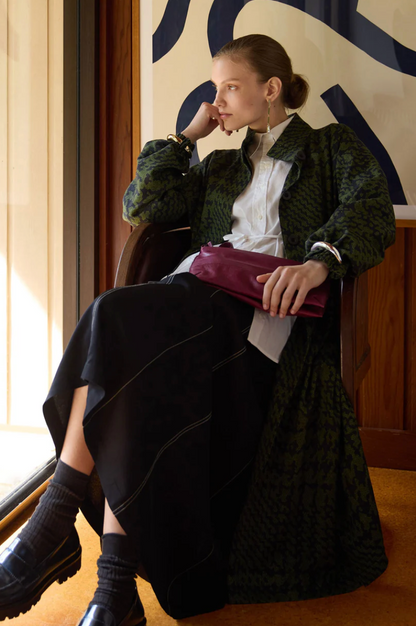 Elk Mitte Coat - Portus Print