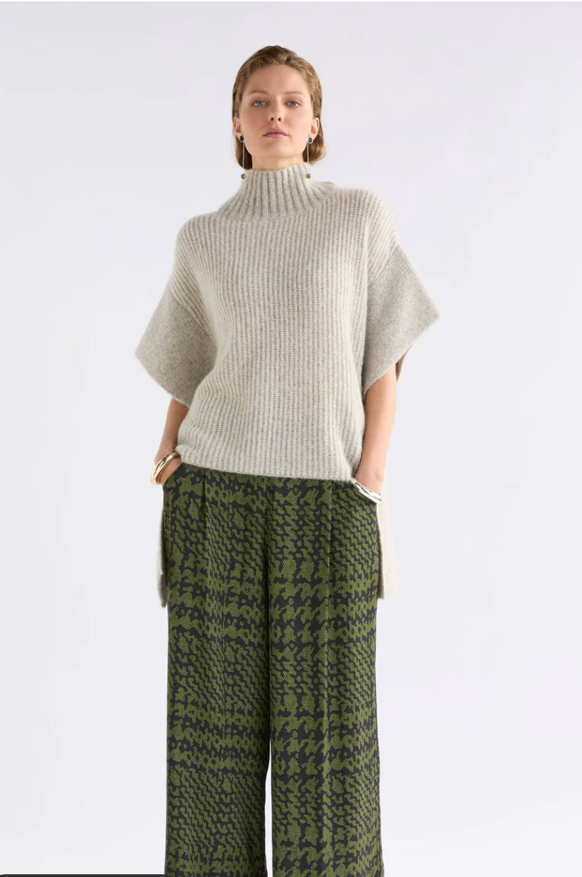 Elk Aleph Poncho - Oatmeal