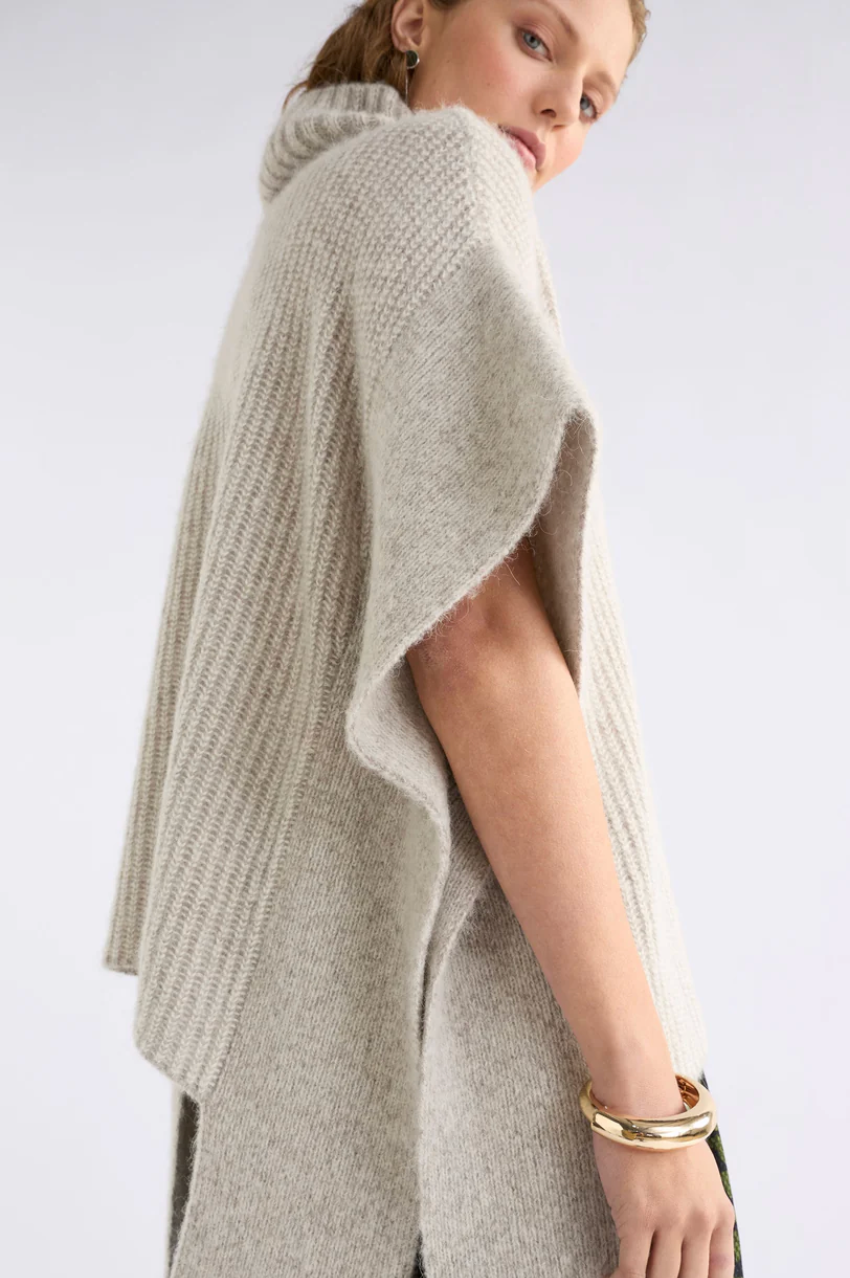 Elk Aleph Poncho - Oatmeal