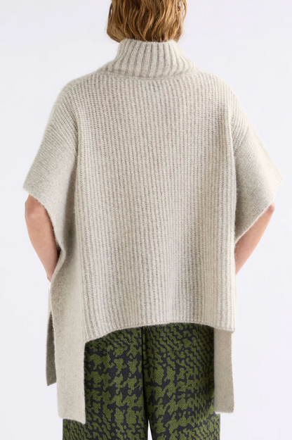 Elk Aleph Poncho - Oatmeal