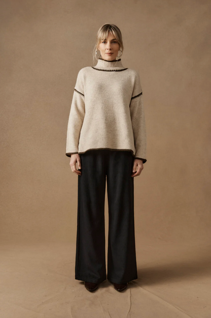 Orin Jumper - Dune/Olive
