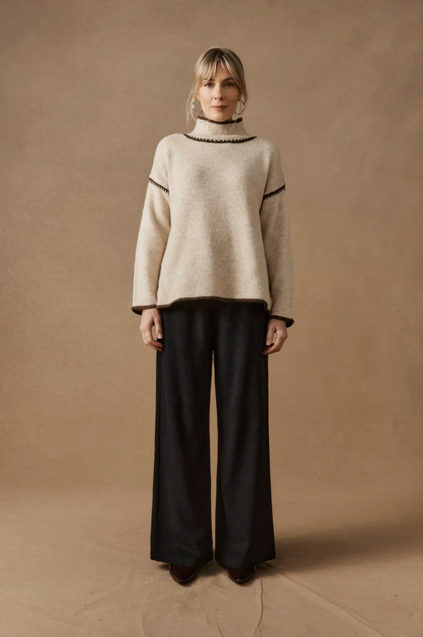 Orin Jumper - Dune/Olive