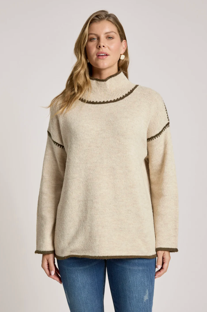 Orin Jumper - Dune/Olive
