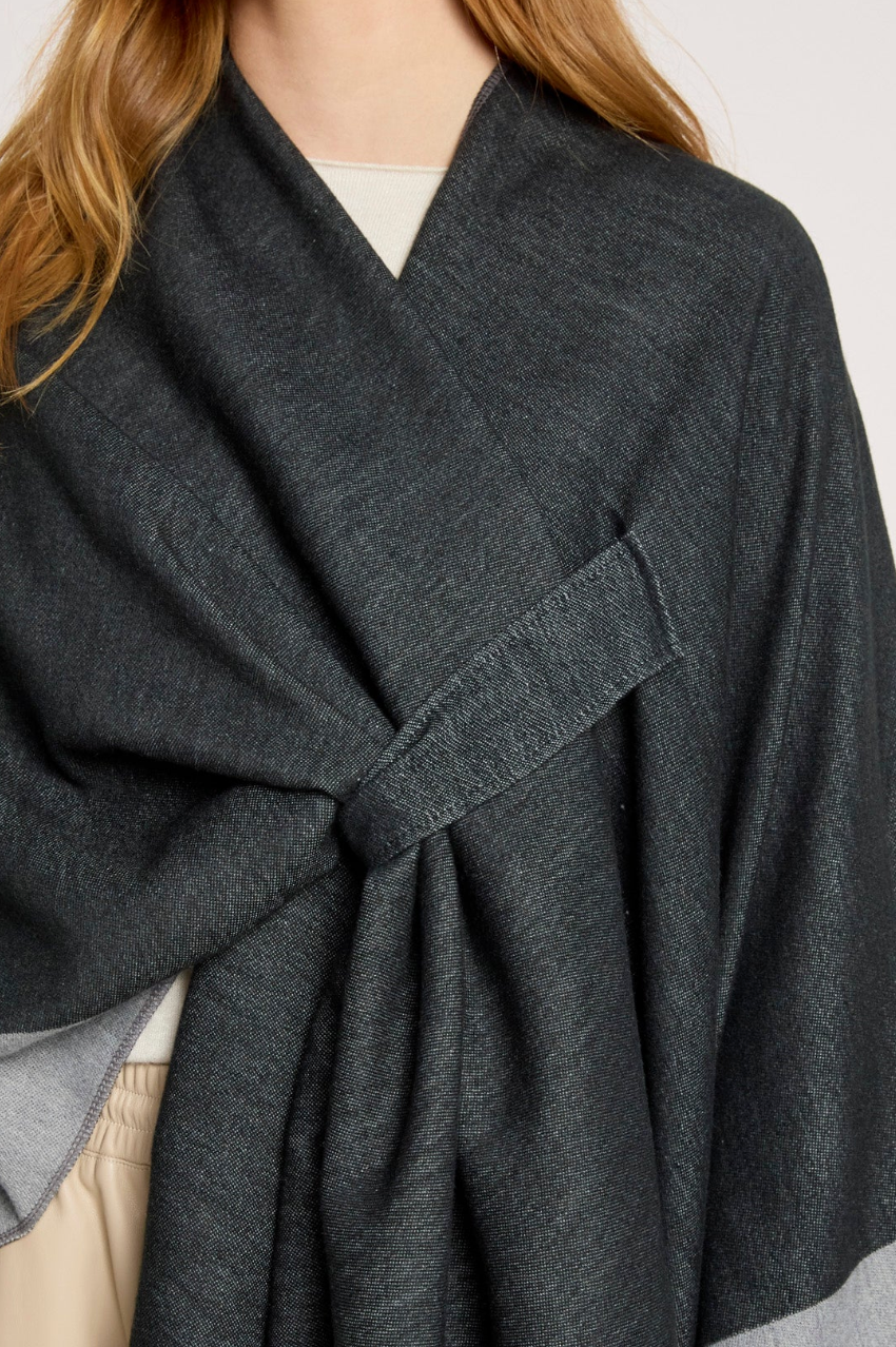 Ayla Cape - Char/Grey