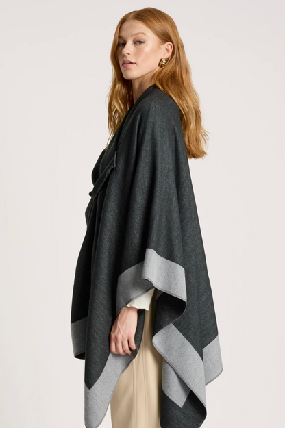 Ayla Cape - Char/Grey