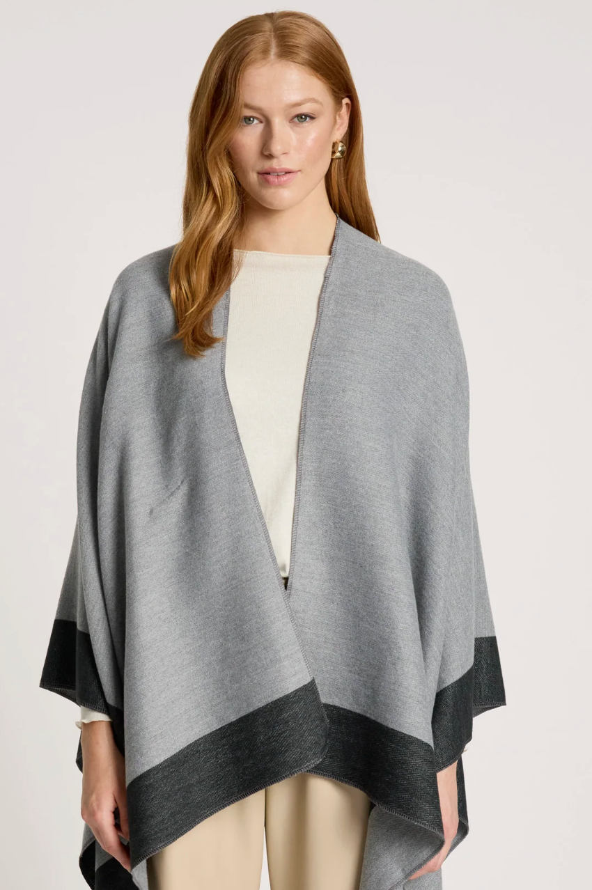 Ayla Cape - Char/Grey