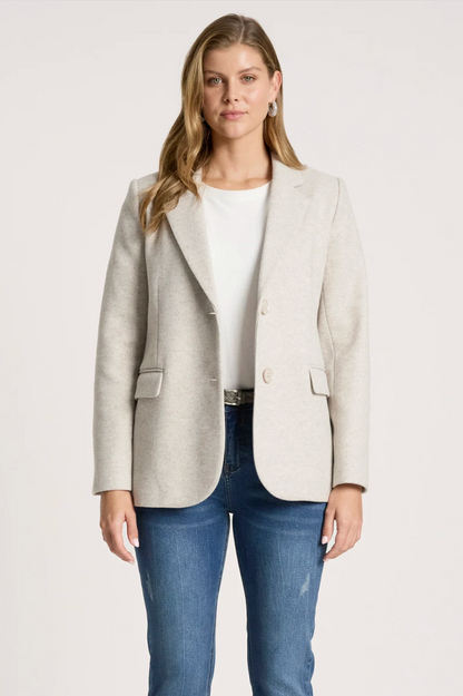 Sable Blazer - Bisque