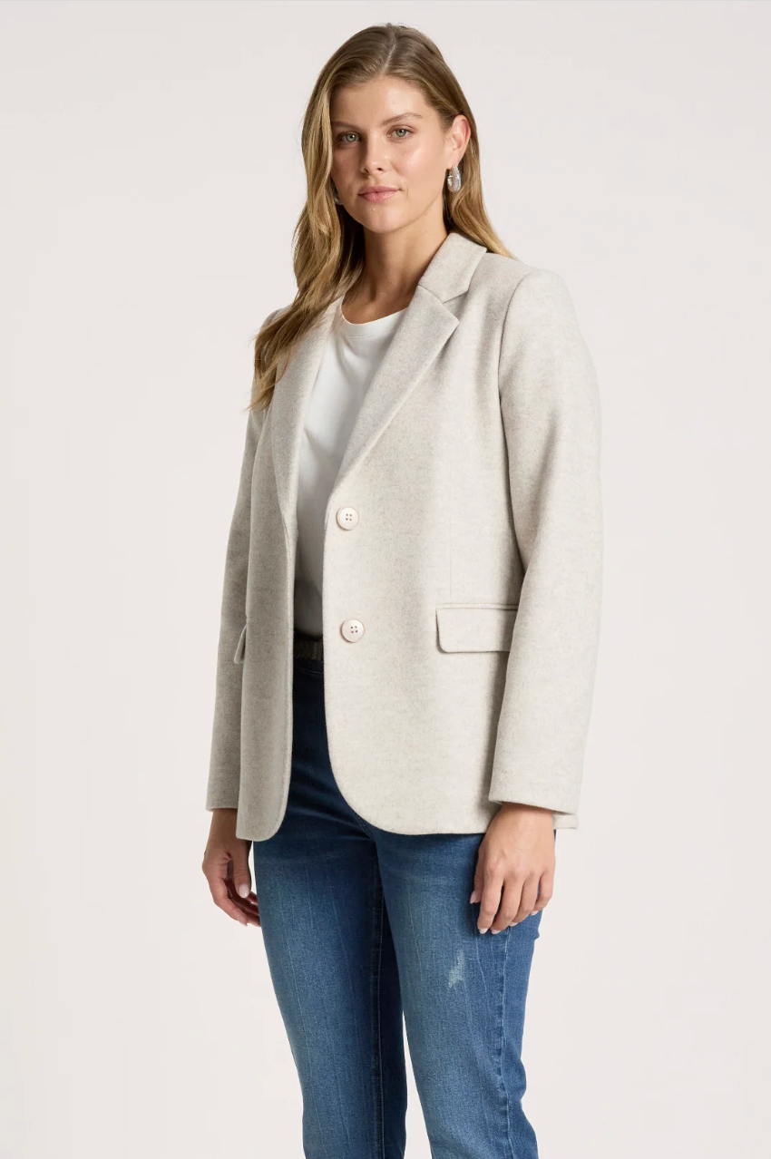 Sable Blazer - Bisque