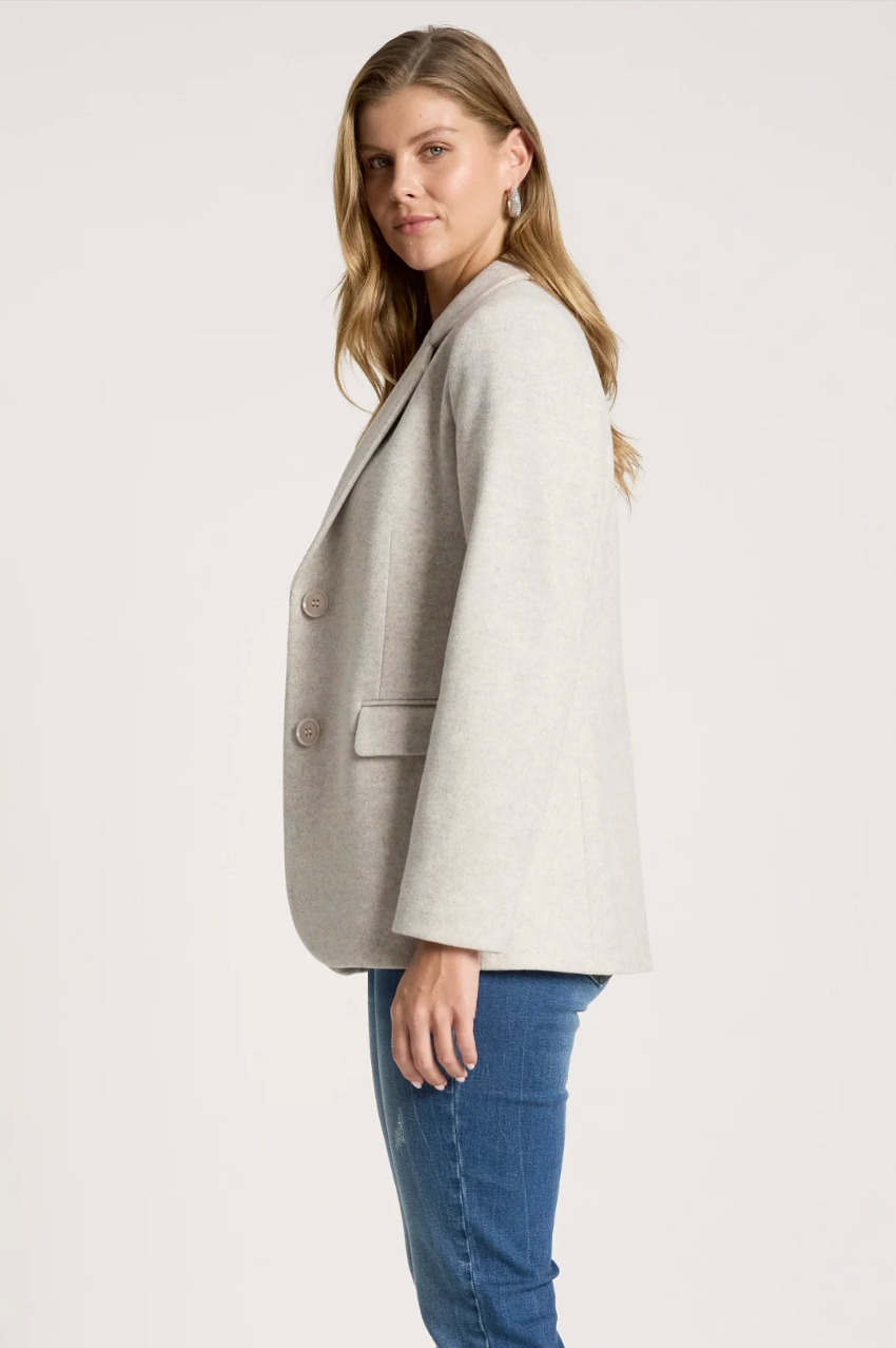 Sable Blazer - Bisque