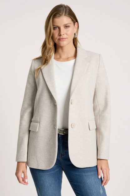 Sable Blazer - Bisque