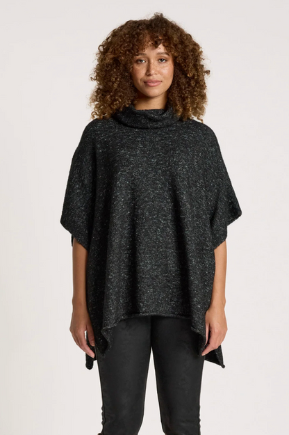 Zarda Poncho - Black