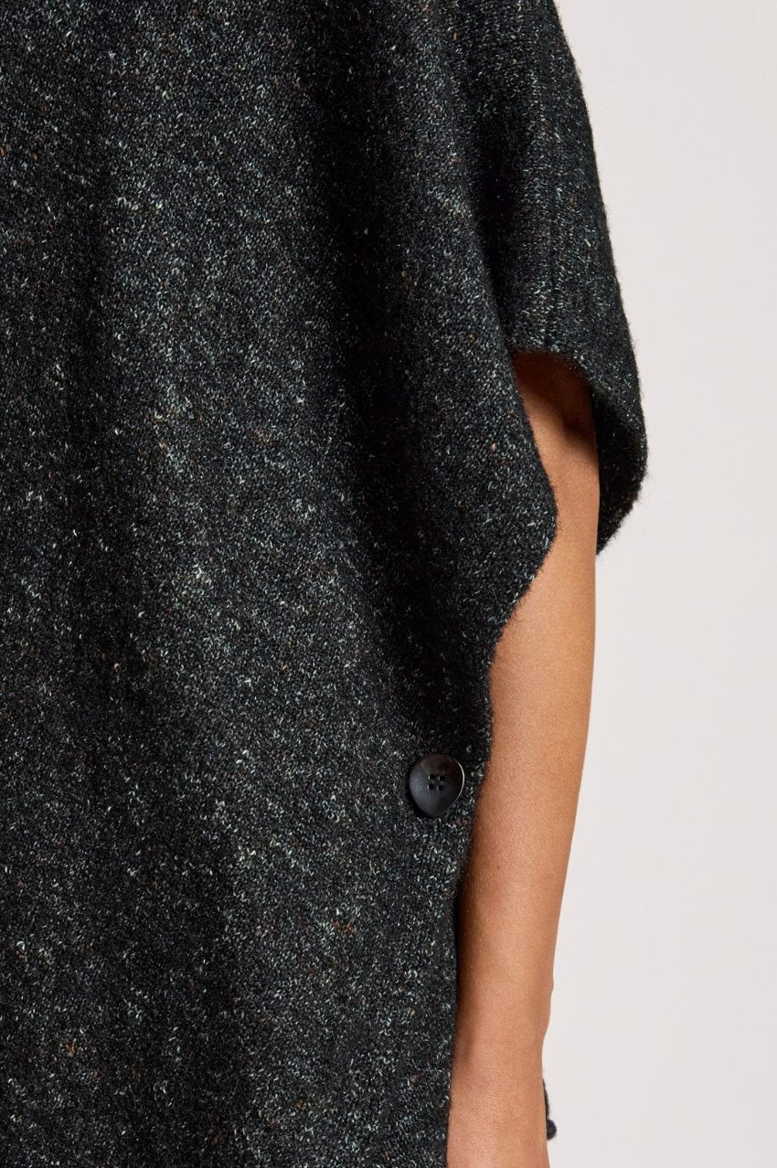 Zarda Poncho - Black