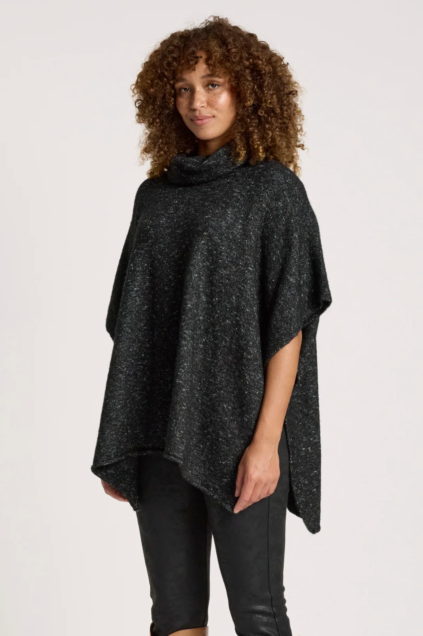 Zarda Poncho - Black
