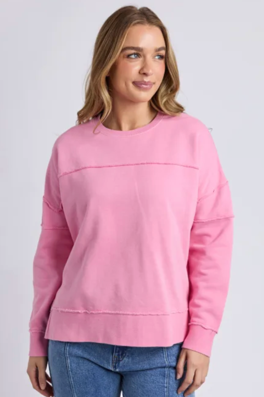 Foxwood Jayne Throw On Fleece - Sea Pink