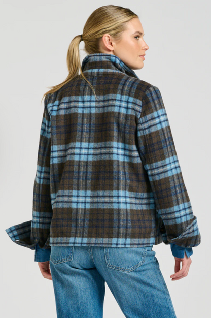 Heston Jacket - Blue Plaid
