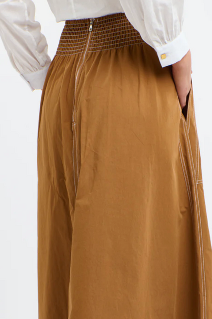 Marion Cotton Skirt - Butterscotch