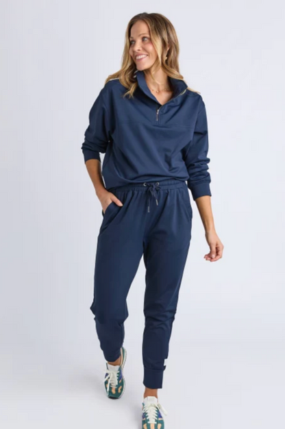 Alexis Track Pant - Navy