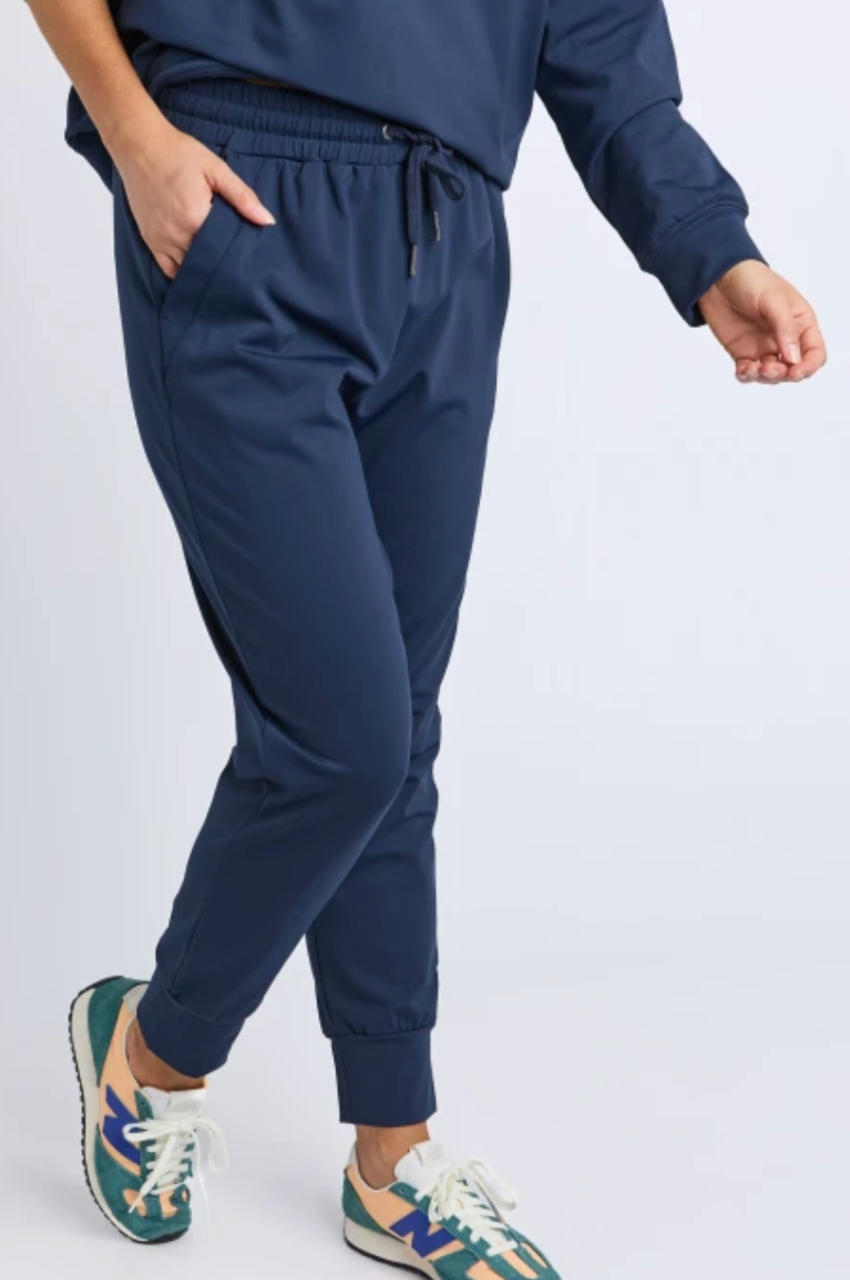 Alexis Track Pant - Navy