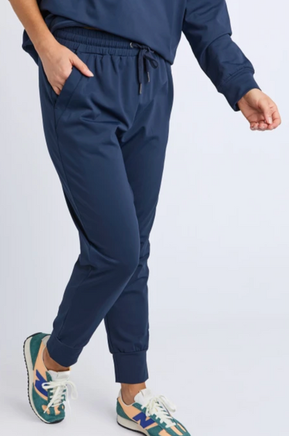 Alexis Track Pant - Navy