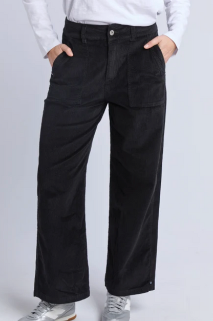 Cassie Cord Pant - Black