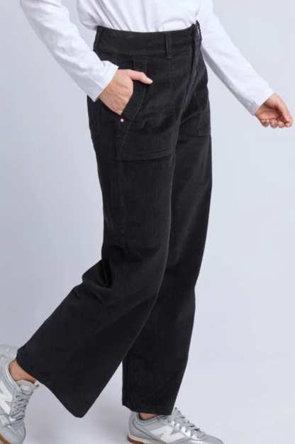 Cassie Cord Pant - Black