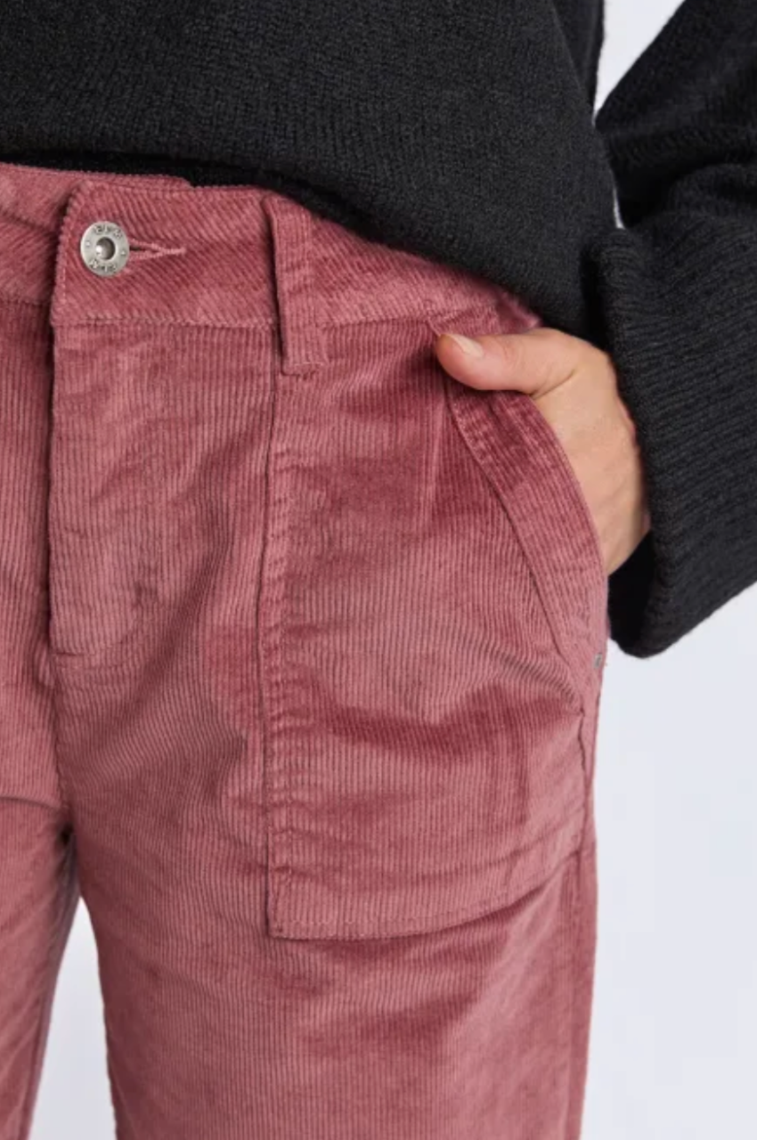 Cassie Cord Pant - Dusty Pink