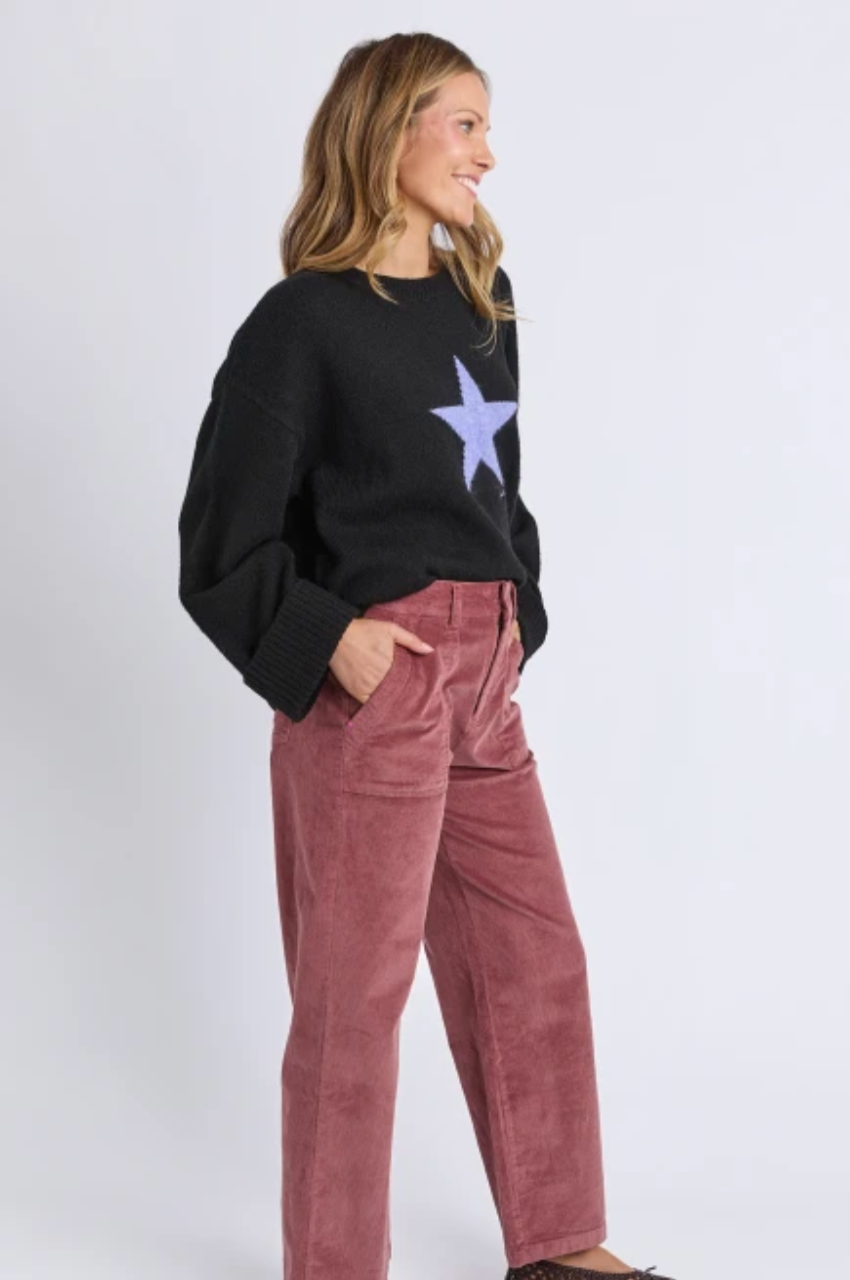 Cassie Cord Pant - Dusty Pink