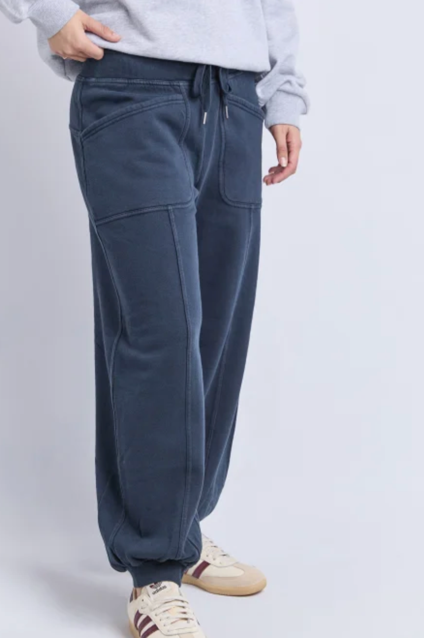 Leo Trackpant - Dk Sapphire