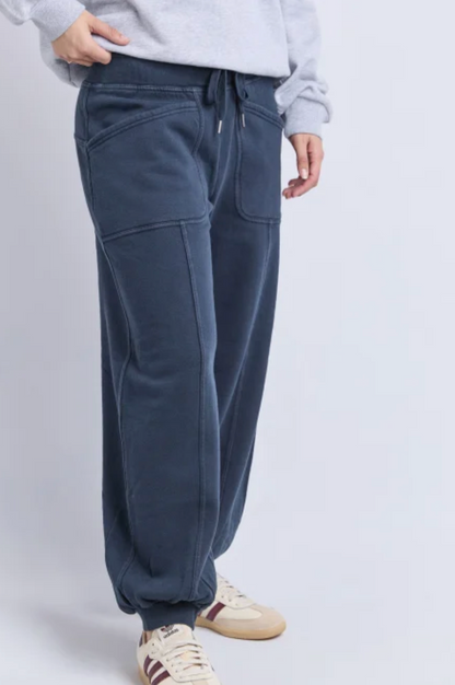 Leo Trackpant - Dk Sapphire