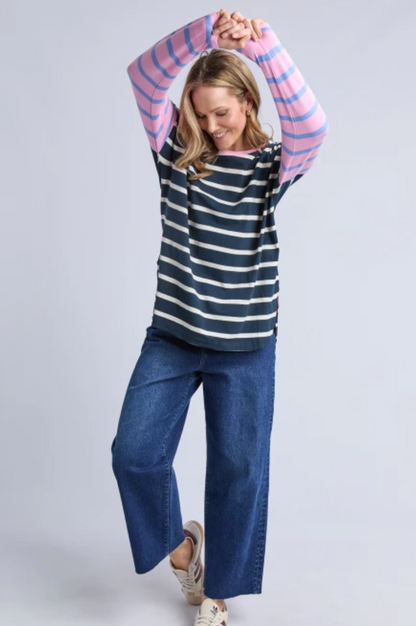 Marta Stripe L/S Tee - Stripe