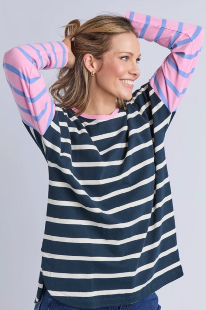 Marta Stripe L/S Tee - Stripe
