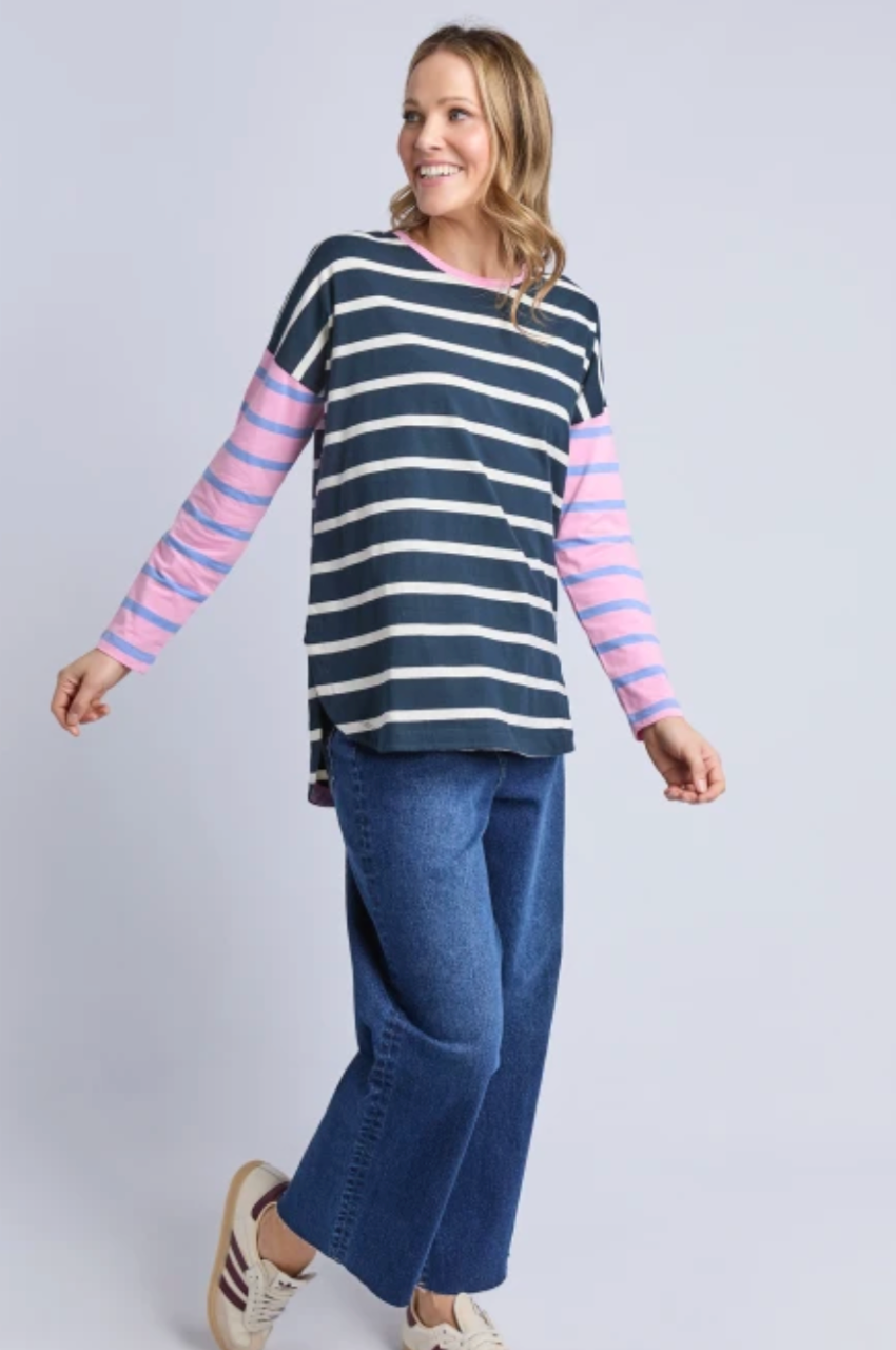 Marta Stripe L/S Tee - Stripe