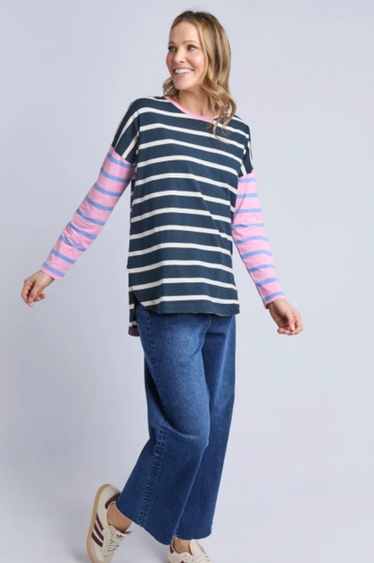 Marta Stripe L/S Tee - Stripe