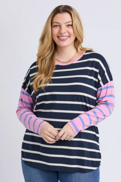 Marta Stripe L/S Tee - Stripe