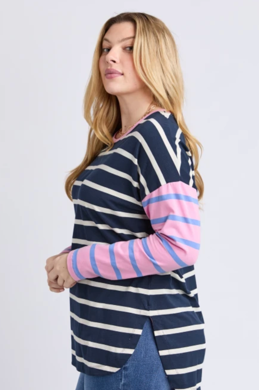 Marta Stripe L/S Tee - Stripe