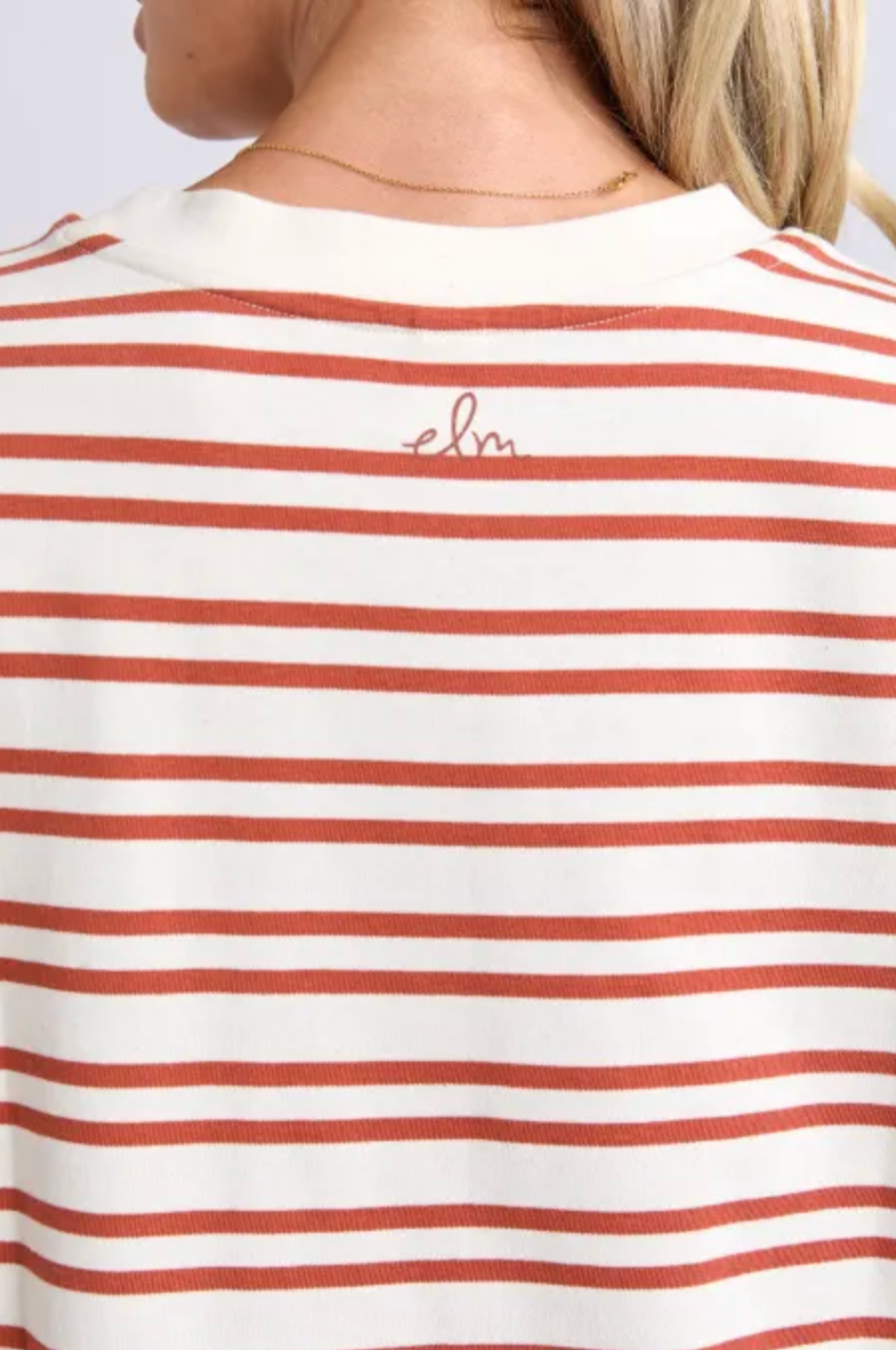 Elm Rouge Tee Dress - Mars/Tan