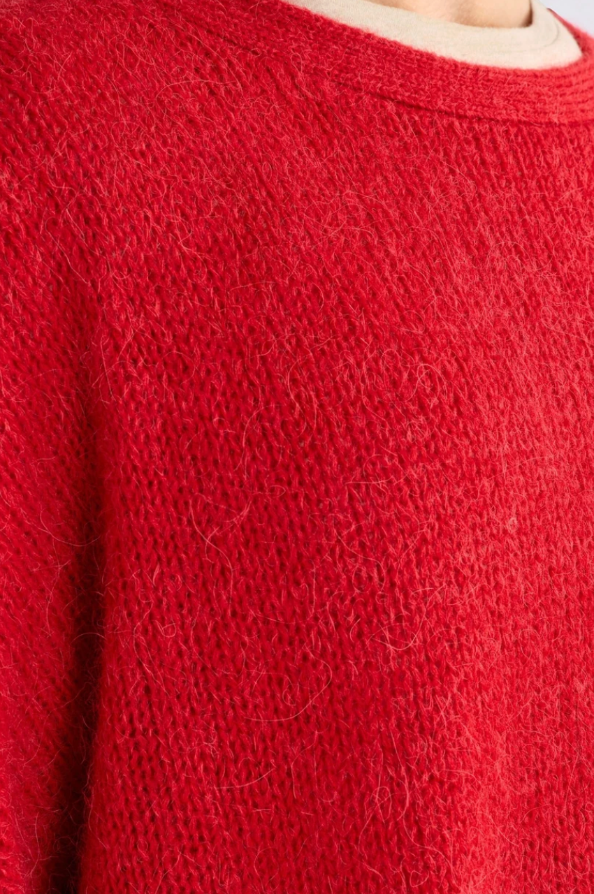 Elk Agna Sweater - Flame Red