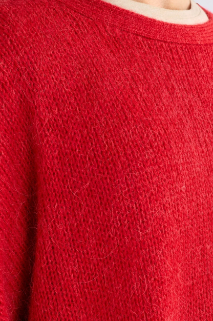 Elk Agna Sweater - Flame Red