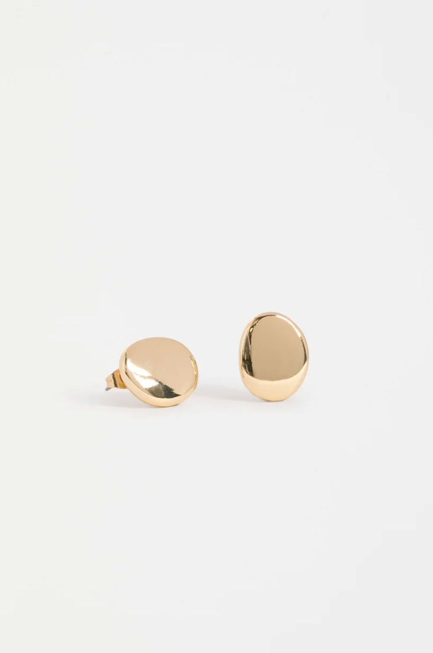 Elk Atur Mini Stud Earring - Gold
