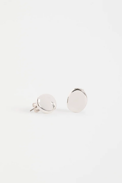 Elk Atur Mini Stud Earring - Silver