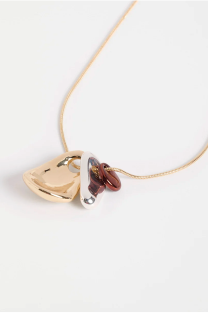 Elk Atur Pendant Necklacen- Espresso
