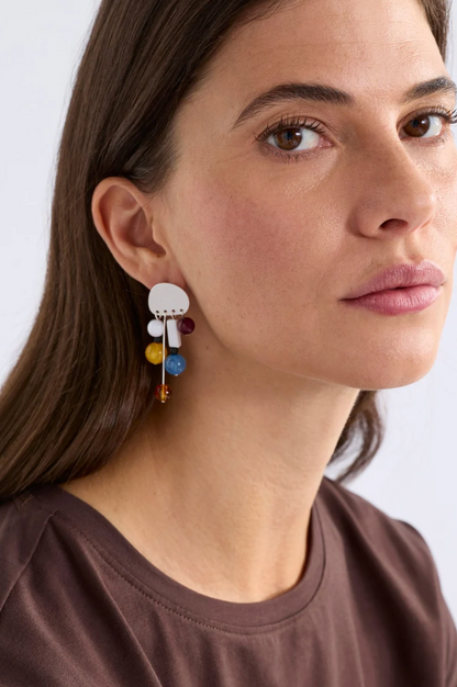 Elk Bodas Drop Earring - Silver